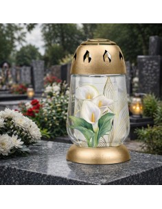 Sviečkový lampáš BOLSIUS 2S 02 Callas 17cm 24h 1 kus 2